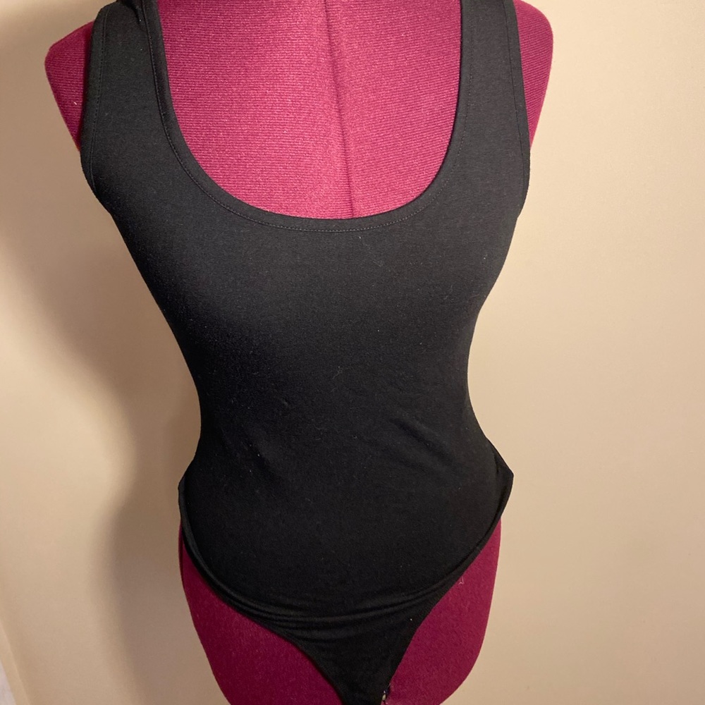 black body suit tank top